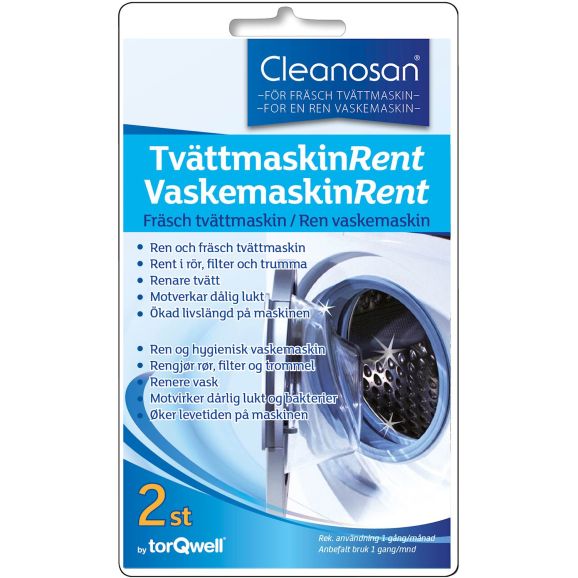 Cleanosan TVÄTTMASKINSRENT 2 PACK TAB 107608