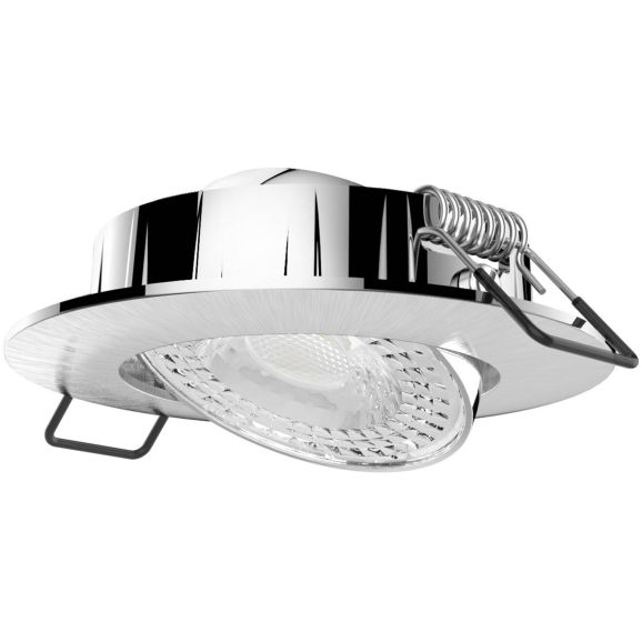 Infälld spotlight Airam Cosmo LED downlight Krom 110753