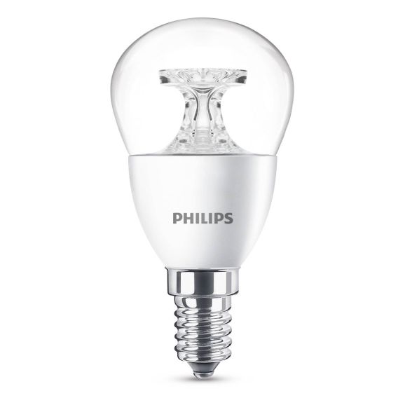 Ljuskälla LED E14 Philips LED KLOT 5,5W VV KL ND Vit 111236