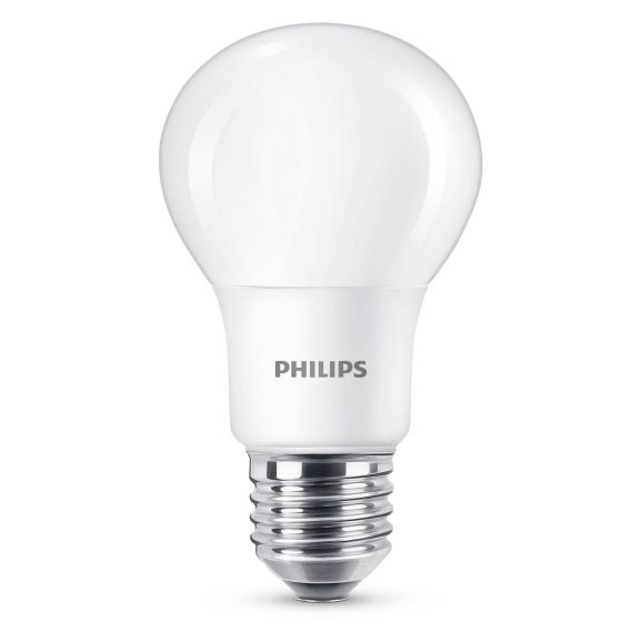 Ljuskälla LED E27 Philips LED NORMAL 6W E27 FLAME FR D Vit 111247