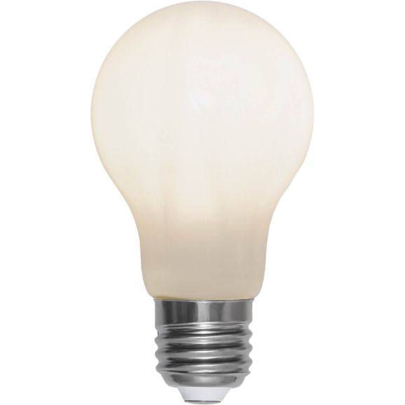 LED-lampa E27 Star Trading 375-32 LED E27 A60 Opaque RA90 Silver 113257