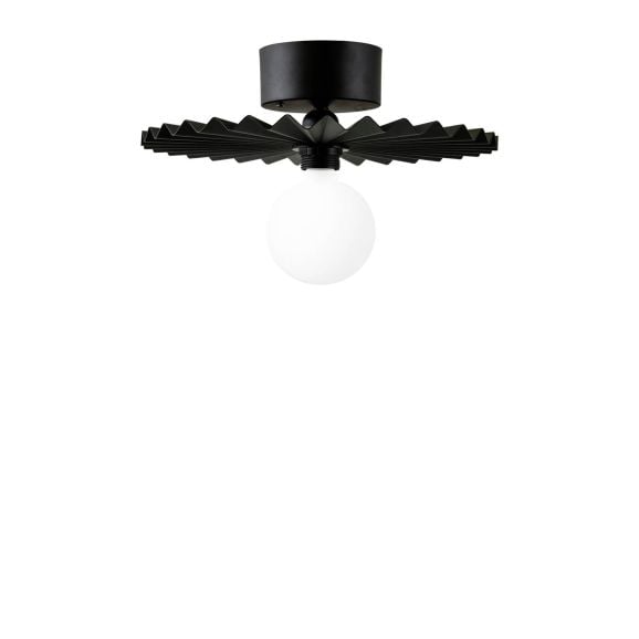 Plafond Globen Lighting Omega 35 svart Svart 115656