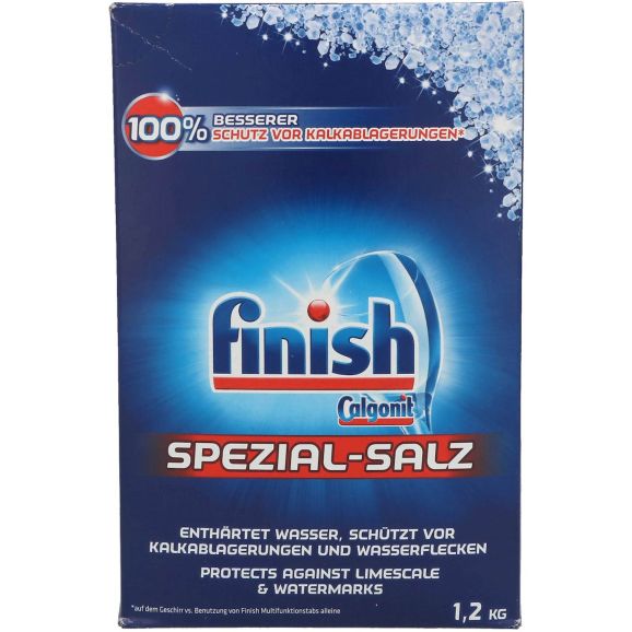 Tillbehör diskmaskin Finish Dishwasher Salt 1,2kg 116487