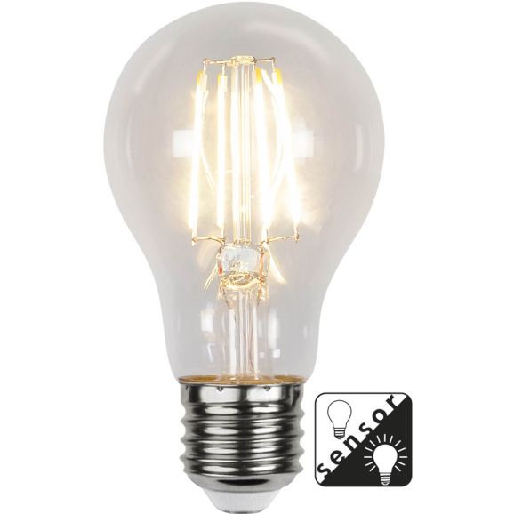 LED-lampa E27 Star Trading 352-23-6 A60 SenSOR Vit 118536