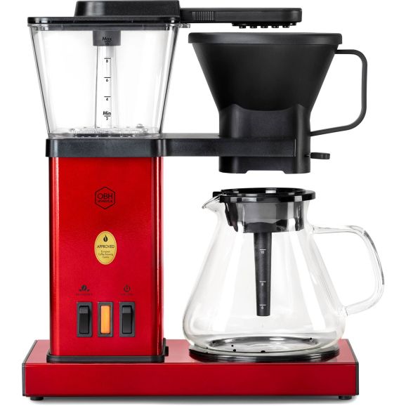Hem &amp; trädgård/Kaffe &amp; espresso/Kaffebryggare OBH Nordica Blooming Prime Chili Red 1,25 Röd 121842