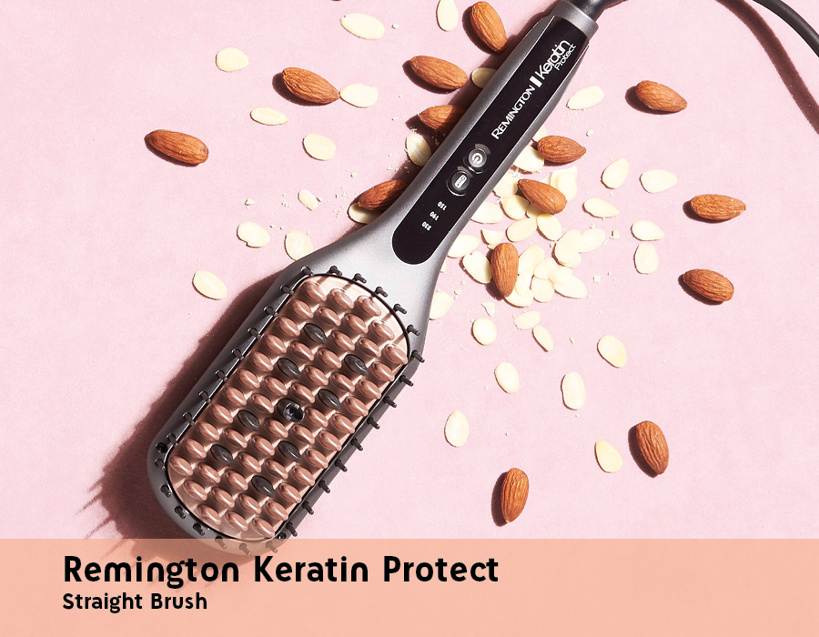 varmebørste Keratin Protect fra Remington 